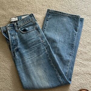 Denim Forum Farrah High Rise Wide Leg 28L